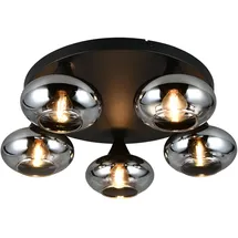 Trio Divina 5 E14 ⌀49 cm rauchfarbig