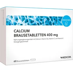 CALCIUM BRAUSETABLETTEN 400mg 60 St Brausetabletten
