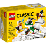 LEGO Classic Kreativ-Bauset mit weißen Steinen 11012