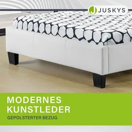 Juskys Verona 90 x 200 cm H3 weiß