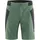 Löffler Herren Voyage-E CSL Radhose kurz (Größe XXL, gruen)