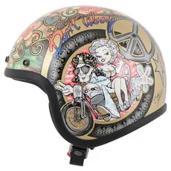 Retro Woodstock blau XS