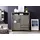 MASSIVMOEBEL24.DE Highboard 131 x 147 x 45 cm Grau
