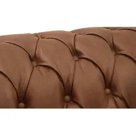 Max Winzer Sessel Norwin Leder 110 x 74 x 0 cm Braun