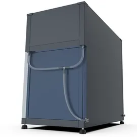 Elephant Gin Metall Hochbeet mit Stauraum 100 x 85 x 50 cm Grau