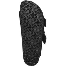 Birkenstock Arizona Weichbettung Veloursleder schmal schwarz 37