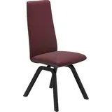 Stressless® Polsterstuhl Laurel, High Back, Größe M, mit schräggestellten Beinen in Schwarz rot