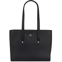 Aigner Ivy Shopper Tasche Leder 30 cm black