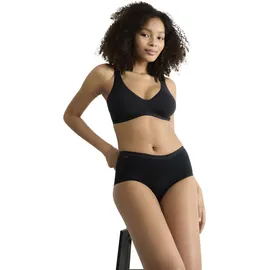 SLOGGI Basic+ Midi 3P Briefs Schwarz 38