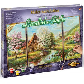 Schipper Malen nach Zahlen Meisterklasse Triptychon - Ländliche Idylle