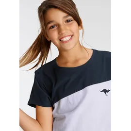 KangaROOS Bluse in Dunkelblau/ Weiß/ rot), | Gr.: 152/158