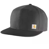 CARHARTT Firm Duck Flat Brim Kappe schwarz One Size