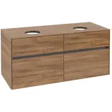 Villeroy & Boch Collaro Waschbeckenunterschrank 120 x 55 cm Kansas Oak