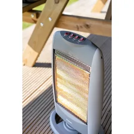 Eurom Safe-t-Shine 1200 Compact Heizstrahler 1,2 kW grau