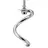 Wilfa Edelstahl-Spiralhaken für Probaker 632246 Silber