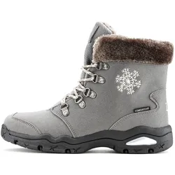 Winterstiefelette, Stiefelette,Stiefel,Winterstiefel wind-& wasserabweisender Tex-Membran, Gr. 40, anthrazit, , 57448957-40