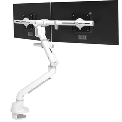 Dataflex Viewgo pro Monitorhalterung für 2 Monitore (48.640), weiß