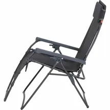 Siena Garden Campingstuhl Relax Comfort Schwarz