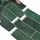 vidaXL U-Bahn-Fliese 10 pcs Dunkelgrün 29 x 21 cm Polyurethan und PET