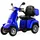VELECO GRAVIS Elektromobil 1000W Seniorenmobil 4-Rad blau