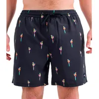 Hurley Cannonball 17" Board Shorts, Schwarze Kombi., M