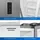 Exquisit SBS450-360E Side-by-Side (444 l, 1789 mm hoch, Anthrazit)