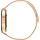 Maxcom Crystal Harmony BT 40 mm Kunststoffgehäuse Gold/Rosa Sportarmband Rosa S/M
