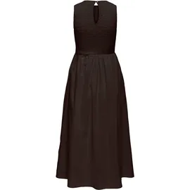Jdy Midikleid Unifarben Braun M