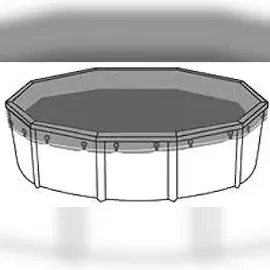 EDM Poolnetz mehrfarbig 5 x 5 m