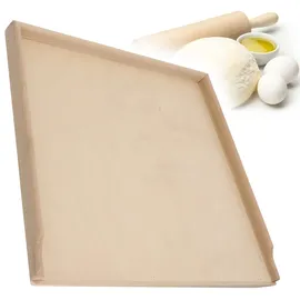 Kadax Holzbackbrett 56 x 48,5 cm Nudelbrett