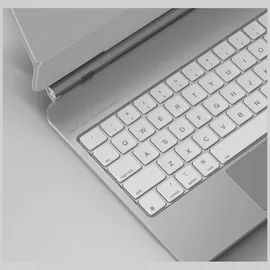 Uniq Venno Pro Magnetic Smart Keyboard Case für iPad Air 10,9" (2020/2022) / Pro 11" (2021/2022) / Air 11" (2024/2025/2026) Weiß