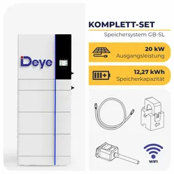Deye GB-S20K-EU mit 20 kW und 12,27 kWh Speicher (3x GB-LM4.0)