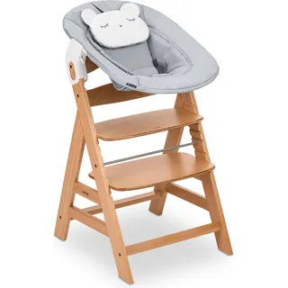 hauck Alpha Newborn Set Pre, Nature Grey (Hochstuhl)