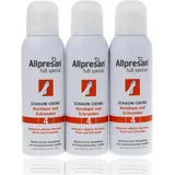 Allpresan Fuß spezial Nr. 4 Schaum-Creme - Hornhaut und Schrunden - Zur täglichen Pflege verhornter Fußhaut - 3x 125 ml