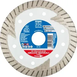 Diamant-Trennscheibe DG 125x2,2x22,23 mm SG z. Trennen v. Stein/Beton,hohe Schnittqualität