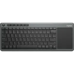Rapoo K2600 - Tastatur - mit Touchpad - kabellos - 2.4 GHz - QWERTZ