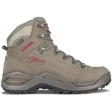Lowa Renegade Evo GTX Mid Wanderstiefel - Stone / Redwood - EU 43 1/2