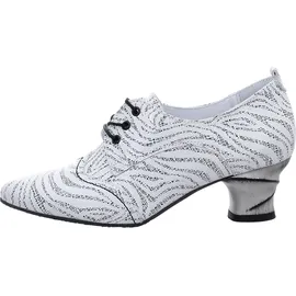 SIMEN Schnürpumps für Damen, weiß 41 EU