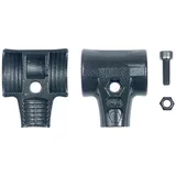 Hammerschalen Set mit Schraube und Sicherungsmutter für Safety Schonhammer 40 mm