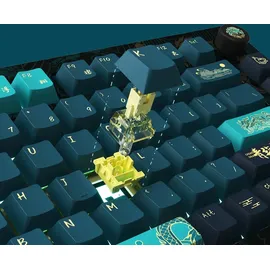Akko MOD 007B V3 HE Year of the Dragon, Gaming Tastatur - Cream Yellow Magnetic Switches (ANSI)
