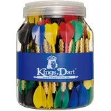 Kings Dart Softdart-Set "Standard", 12er Set, Kurz