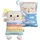 NICI Kuscheltier Schaf mit Wendefunktion 20 cm Beige