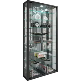 VCM Wandvitrine Glasvitrine Vitrosa Maxi Spiegel