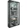 VCM Wandvitrine Glasvitrine Vitrosa Maxi Spiegel
