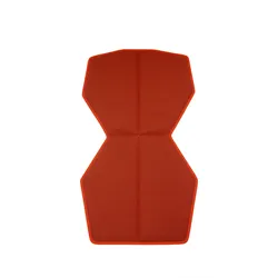 Magis Chair One, Sitz- und Rückenkissen, orange