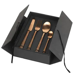 Broste Copenhagen - Hune Besteck-Set, Kupfer (16 tlg.)