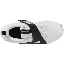 Nike Team Hustle D Basketballschuhe Kinder 101 - white/white-black 39
