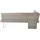 K+W Komfort & Wohnen Eckbank 86x60 cm Leder Longlife BRONCO langer Schenkel rechts oder links