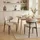 Homcom Esszimmerstuhl Polyester beige 2er Set