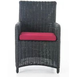 CLP Polyrattan Gartenstuhl Fontana 5mm